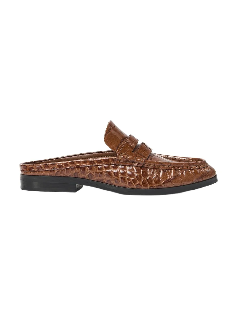 Simkhai Dean Leather Loafer Mule