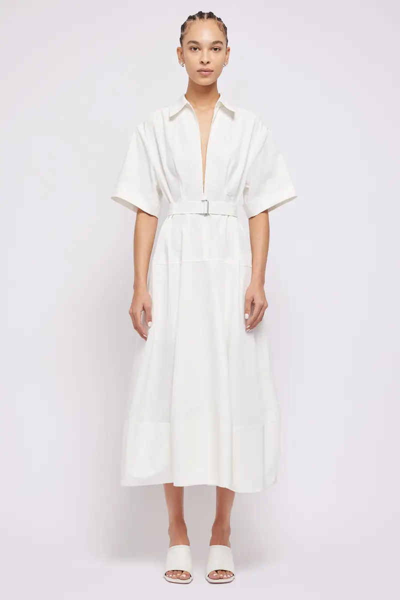 Simkhai Deanna Belted Dress | Thumbnail 2 Simkhai Deanna Belted Dress | Thumbnail 2
