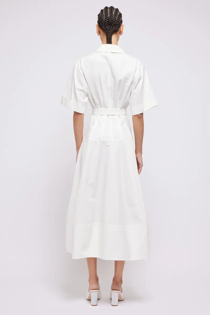 Simkhai Deanna Belted Dress | Thumbnail 4 Simkhai Deanna Belted Dress | Thumbnail 4
