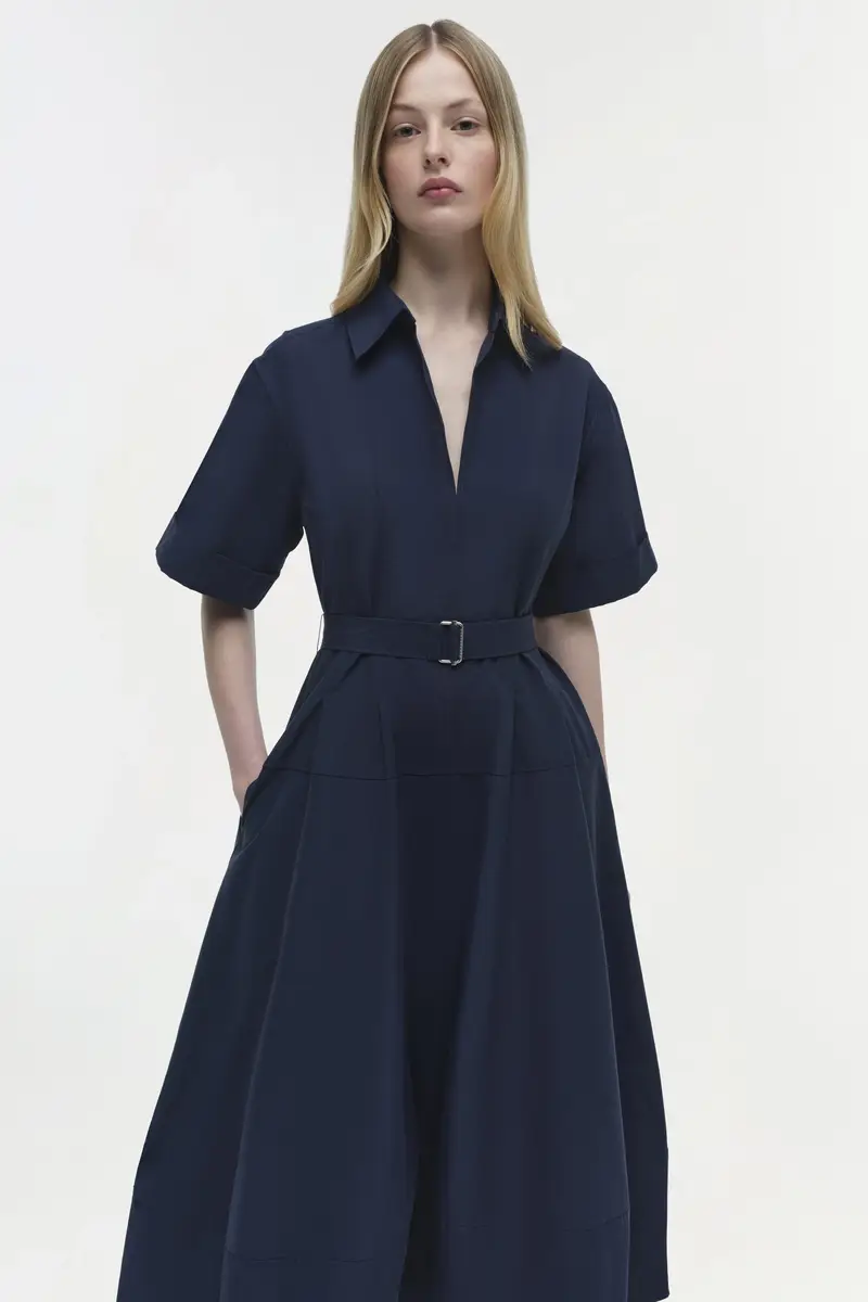 Simkhai Deanna Cotton Midi Dress | Thumbnail 3 Simkhai Deanna Cotton Midi Dress | Thumbnail 3