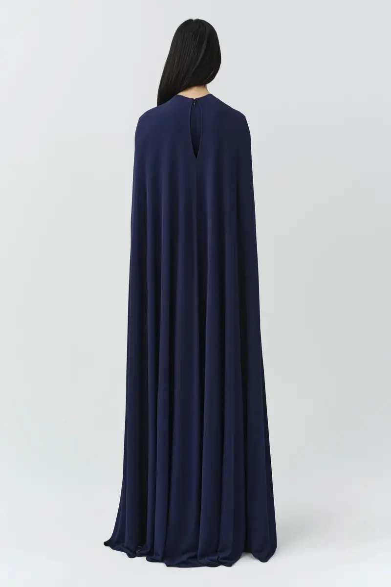 Simkhai Demi Draped Jersey Cape Gown | Thumbnail 6 Simkhai Demi Draped Jersey Cape Gown | Thumbnail 6