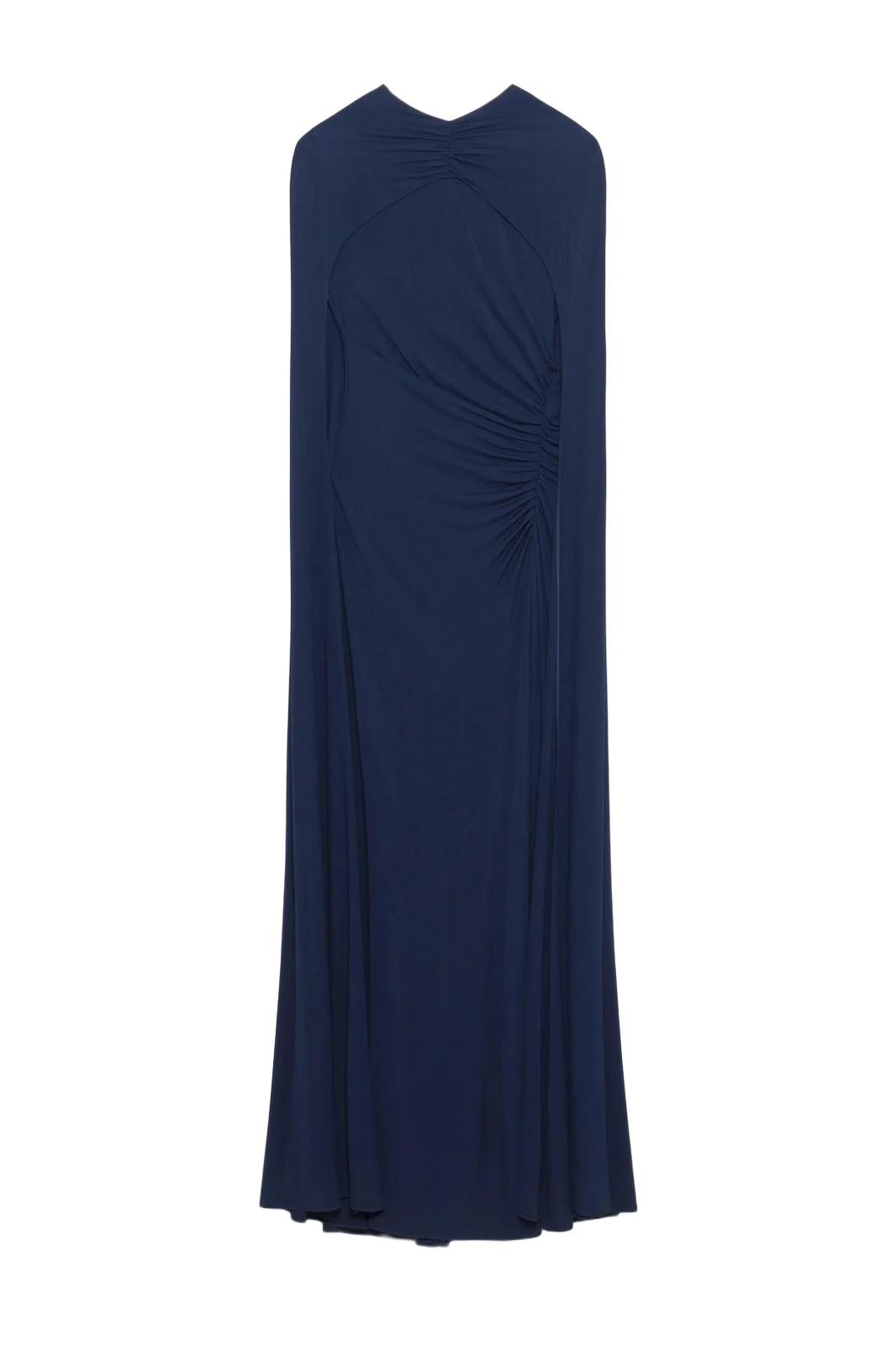 Demi Draped Jersey Cape Gown Demi Draped Jersey Cape Gown