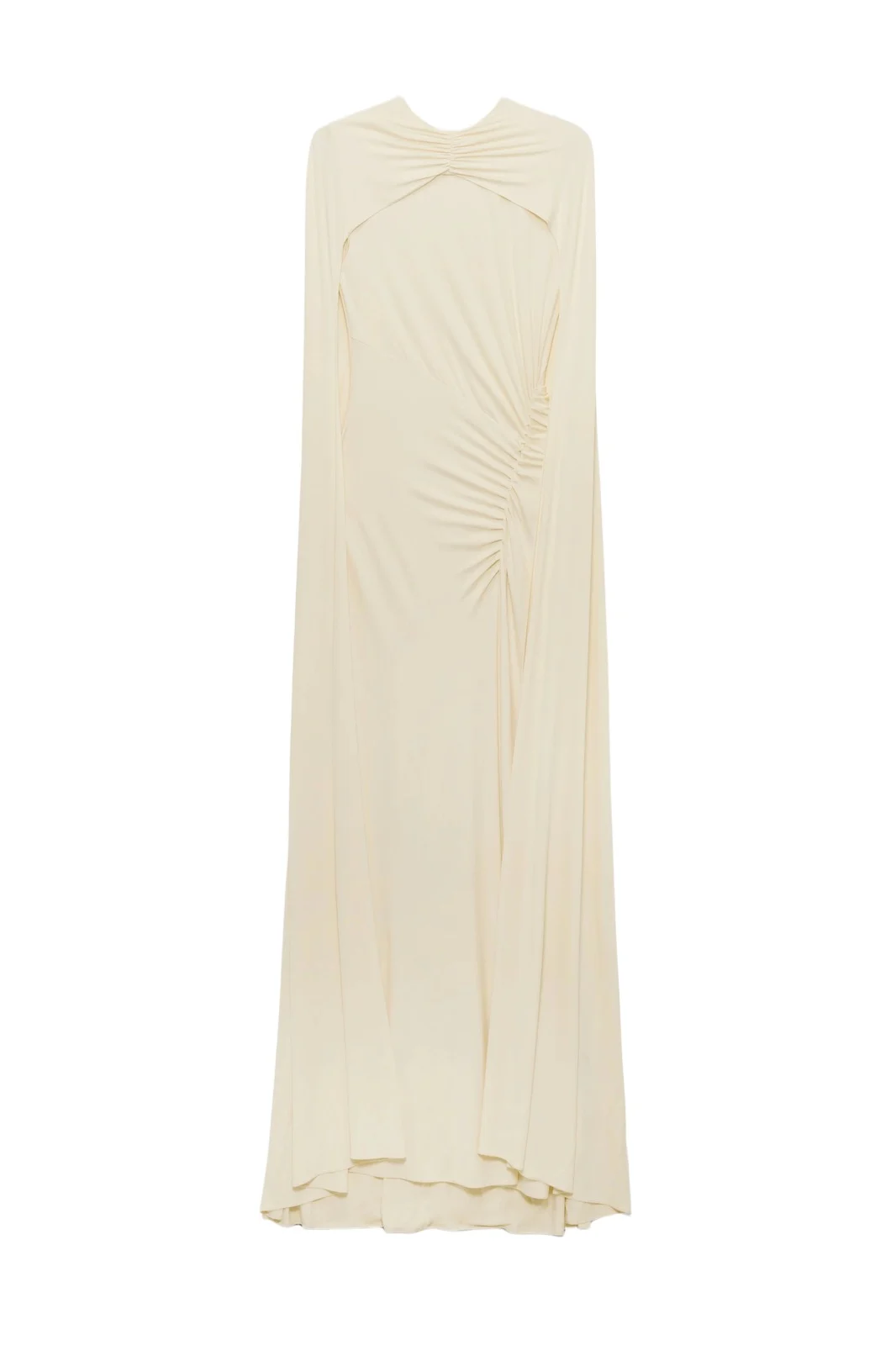 Demi Draped Jersey Cape Gown Demi Draped Jersey Cape Gown