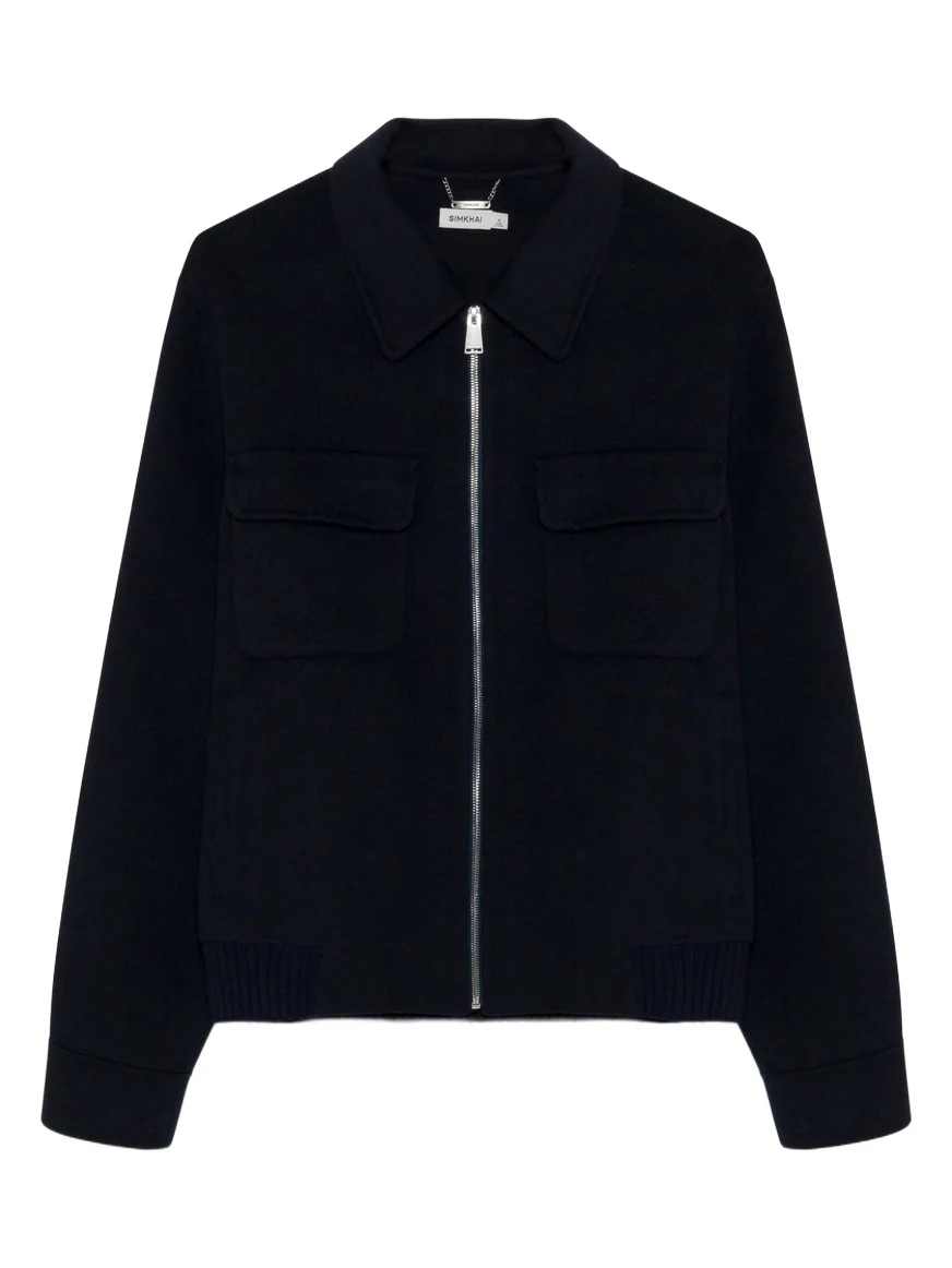 Dennis Wool Zip Up Jacket Dennis Wool Zip Up Jacket