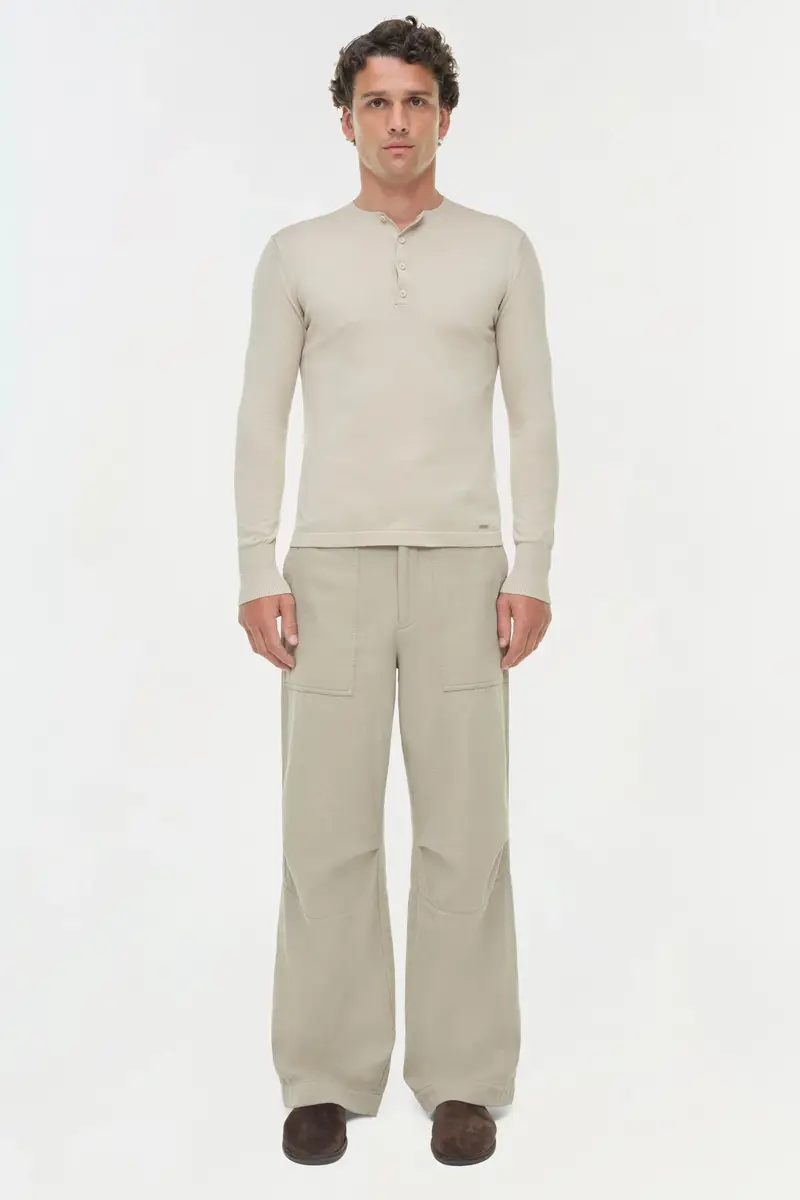 Simkhai Dolton Knit Henley | Thumbnail 6 Simkhai Dolton Knit Henley | Thumbnail 6