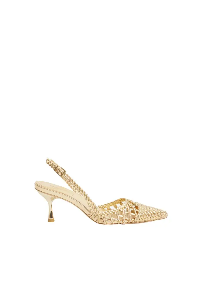 Simkhai Dylan Woven Slingback