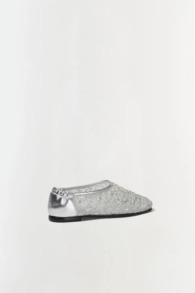 Simkhai Eden Metallic Lace Flat | Thumbnail 3