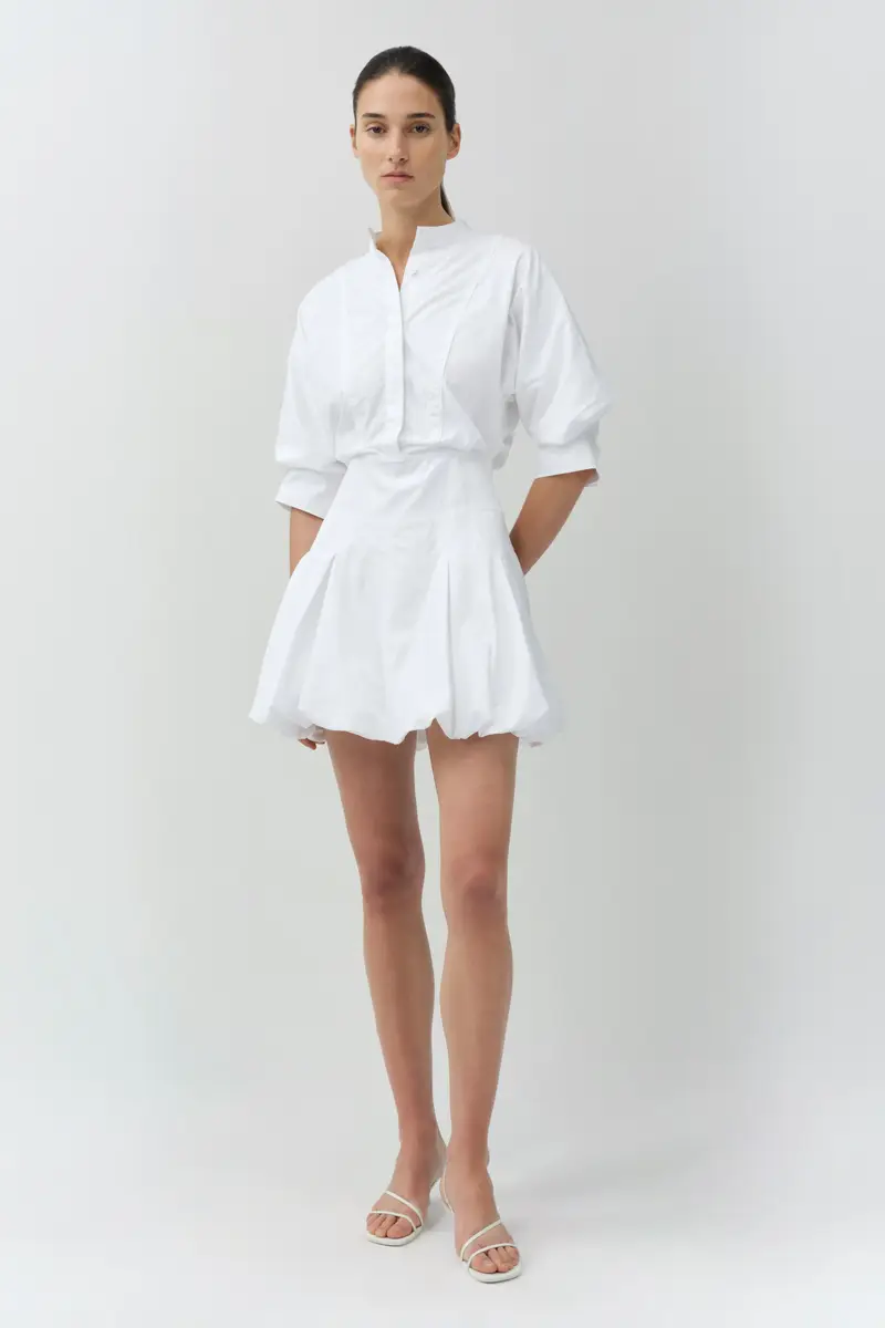 Simkhai Effie Cotton Bubble Mini Dress | Thumbnail 2 Simkhai Effie Cotton Bubble Mini Dress | Thumbnail 2