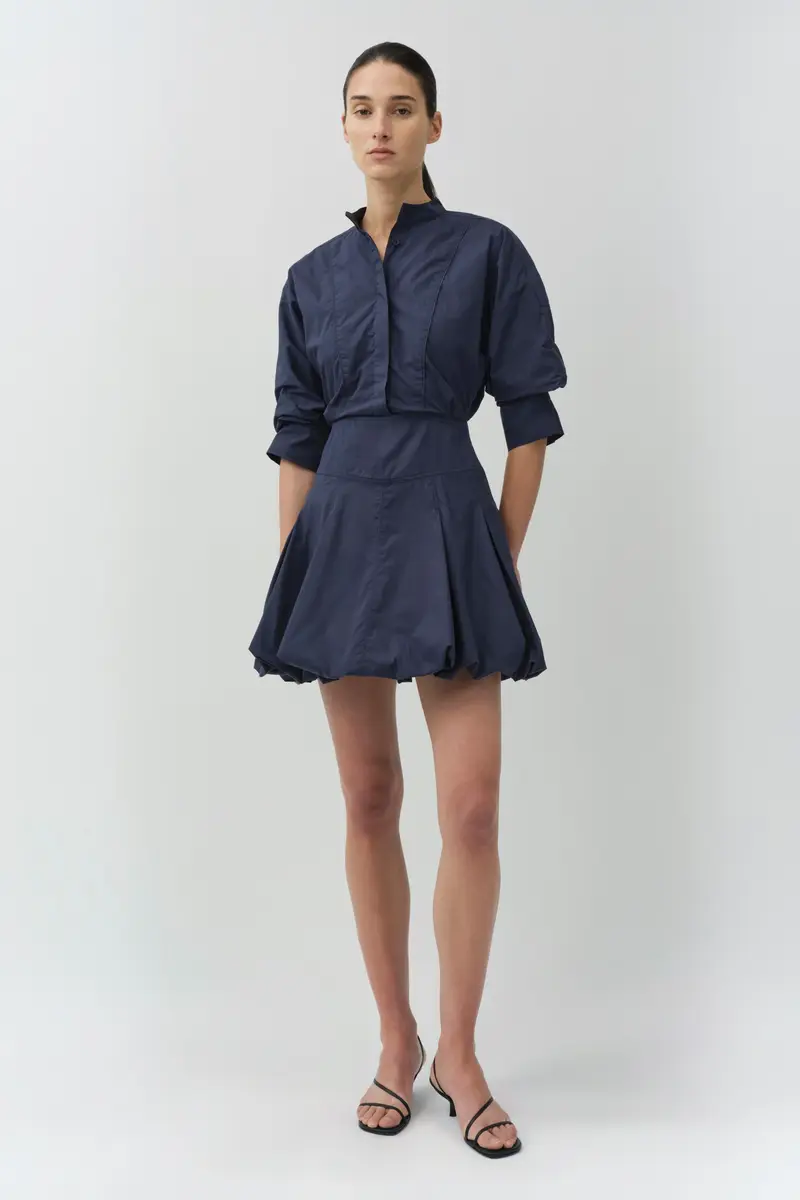 Simkhai Effie Cotton Bubble Mini Dress | Thumbnail 2 Simkhai Effie Cotton Bubble Mini Dress | Thumbnail 2