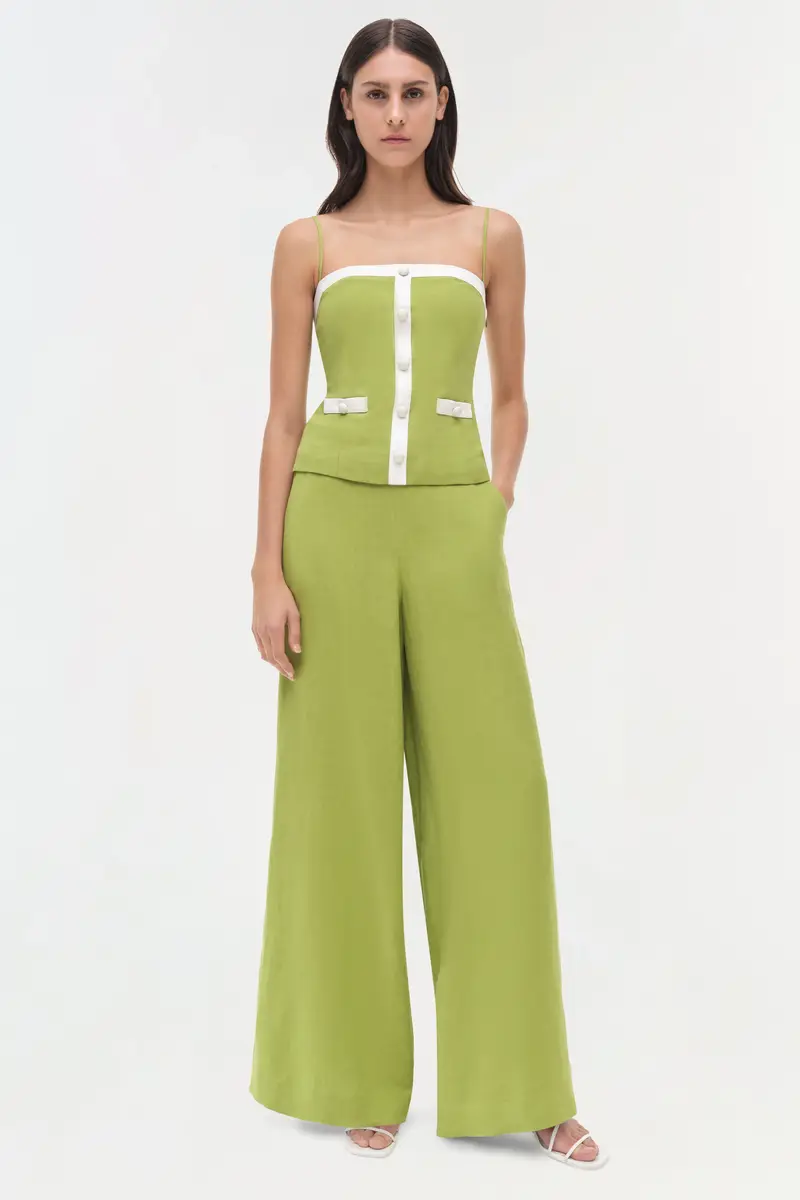 Simkhai Eleanor Button Down Cami | Thumbnail 3 Simkhai Eleanor Button Down Cami | Thumbnail 3
