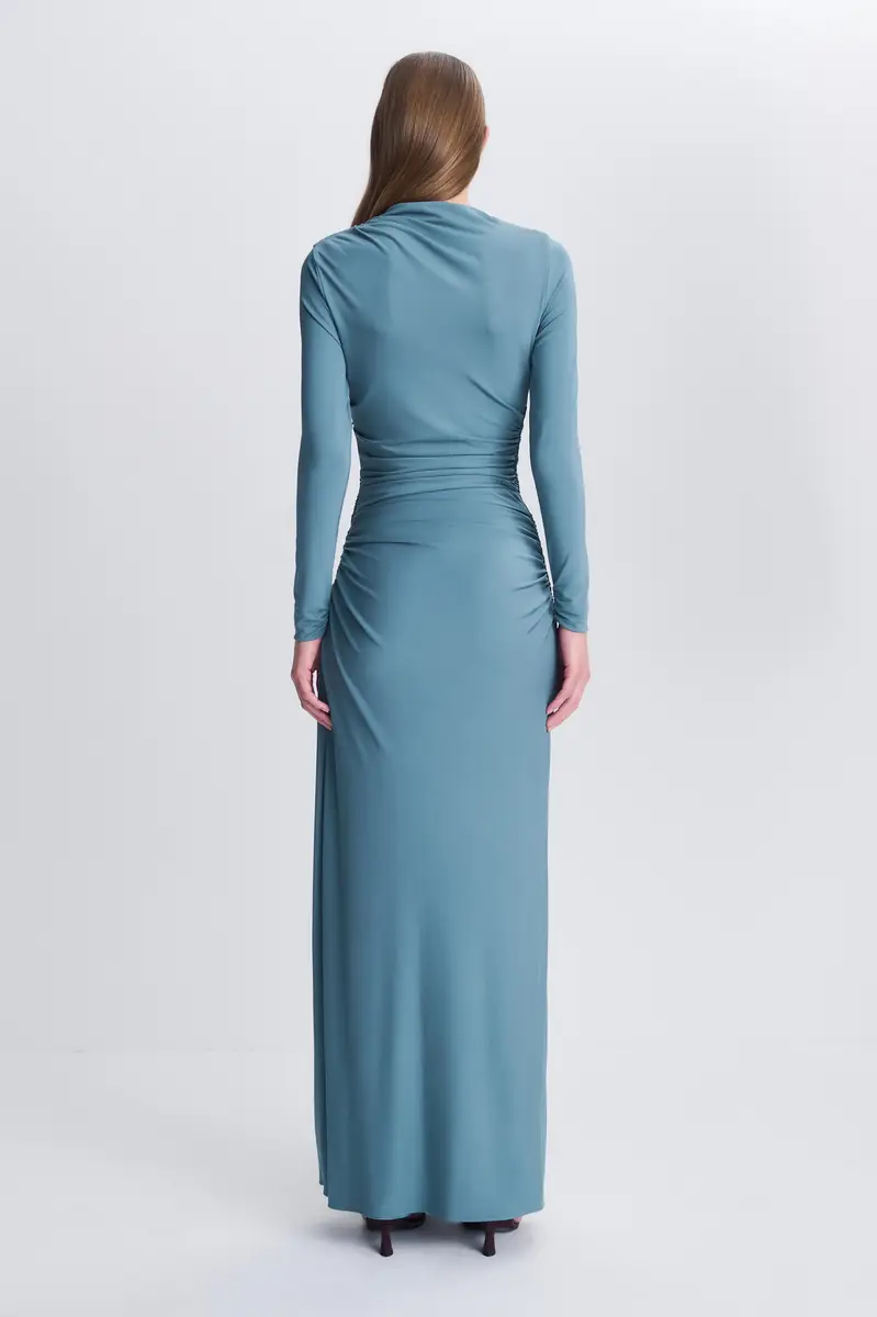 Simkhai Eleanora Draped Jersey Gown | Thumbnail 5 Simkhai Eleanora Draped Jersey Gown | Thumbnail 5