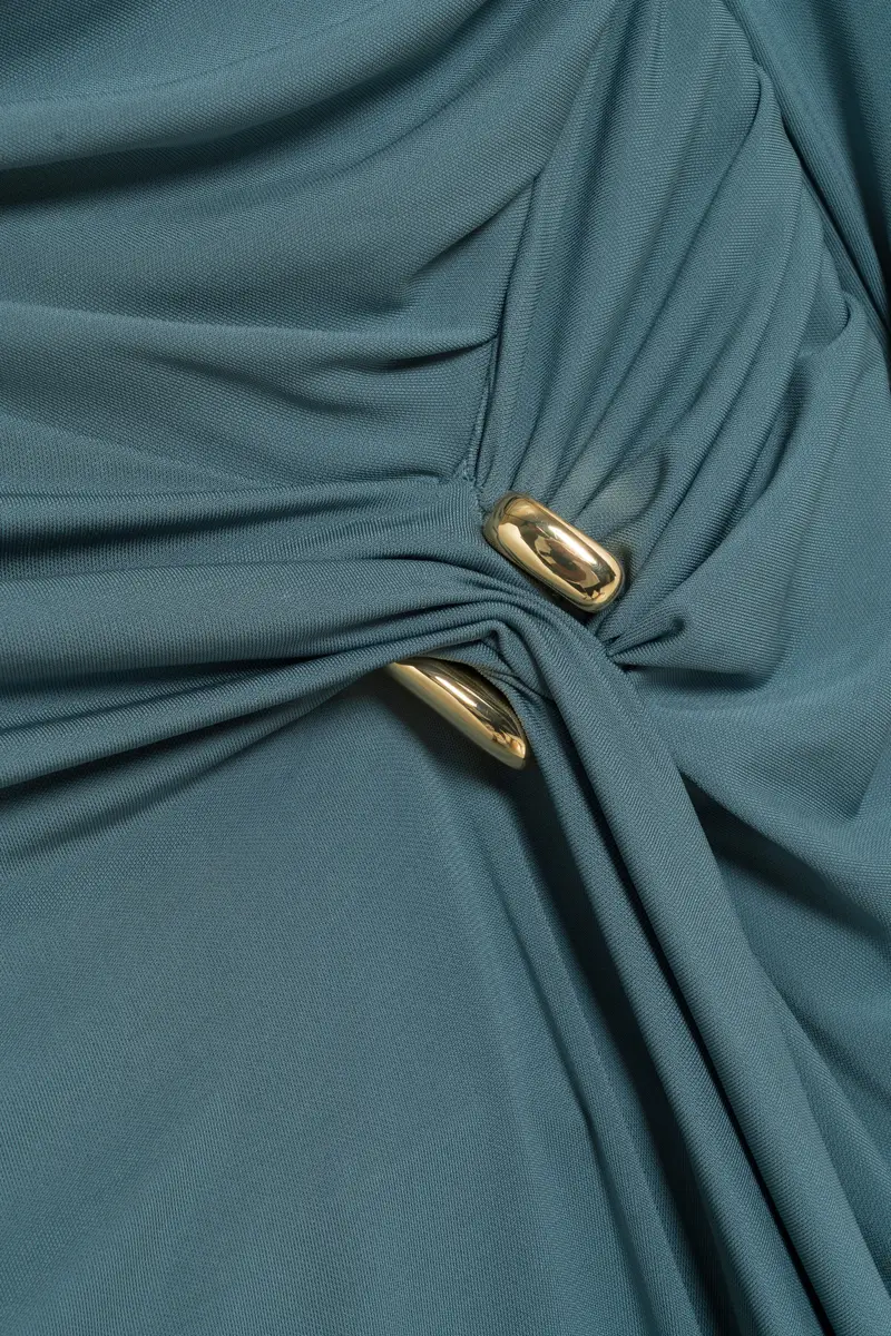 Simkhai Eleanora Draped Jersey Gown | Thumbnail 6 Simkhai Eleanora Draped Jersey Gown | Thumbnail 6