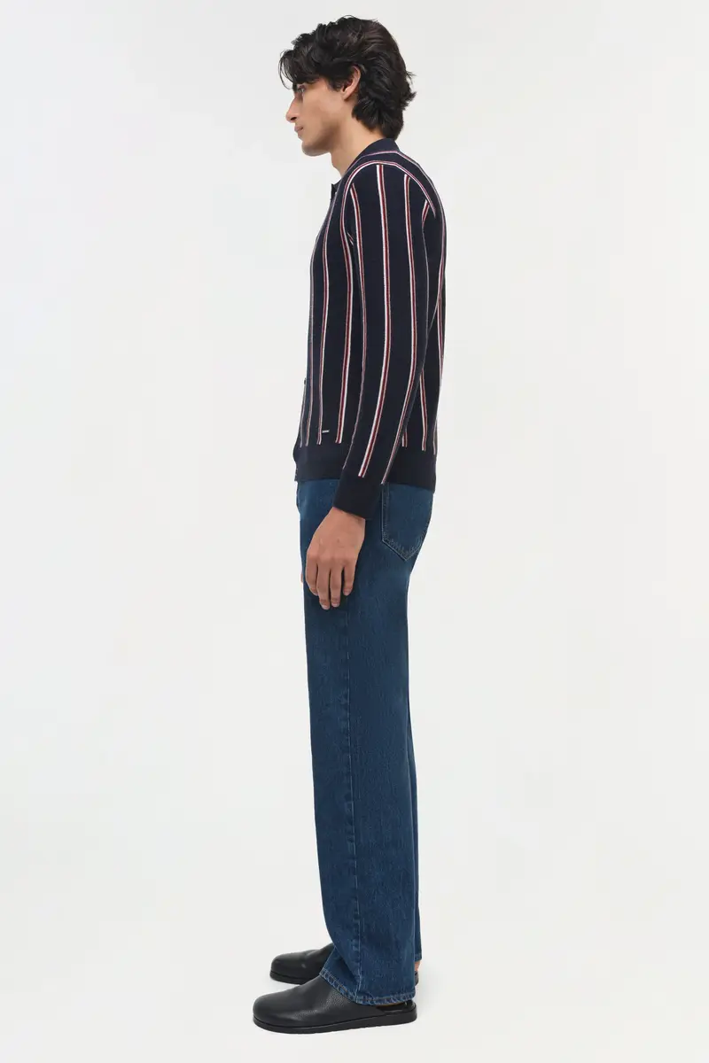 Simkhai Elio Wool Collared Cardigan | Thumbnail 4 Simkhai Elio Wool Collared Cardigan | Thumbnail 4