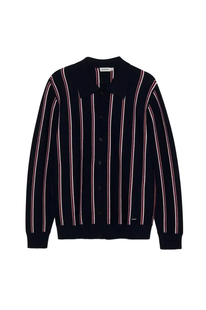 Simkhai Elio Wool Collared Cardigan