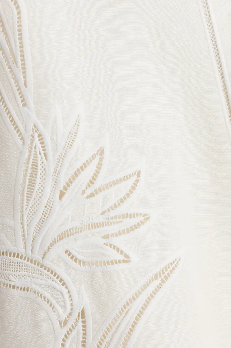 Simkhai Ellery Embroidered Bustier Midi Dress | Thumbnail 7