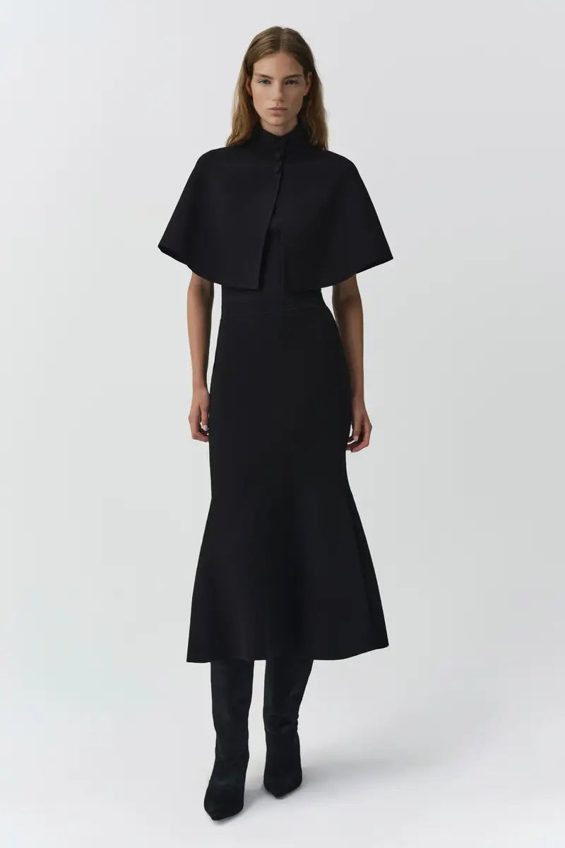 Simkhai Ellignton Compact Knit Cape | Thumbnail 2 Simkhai Ellignton Compact Knit Cape | Thumbnail 2