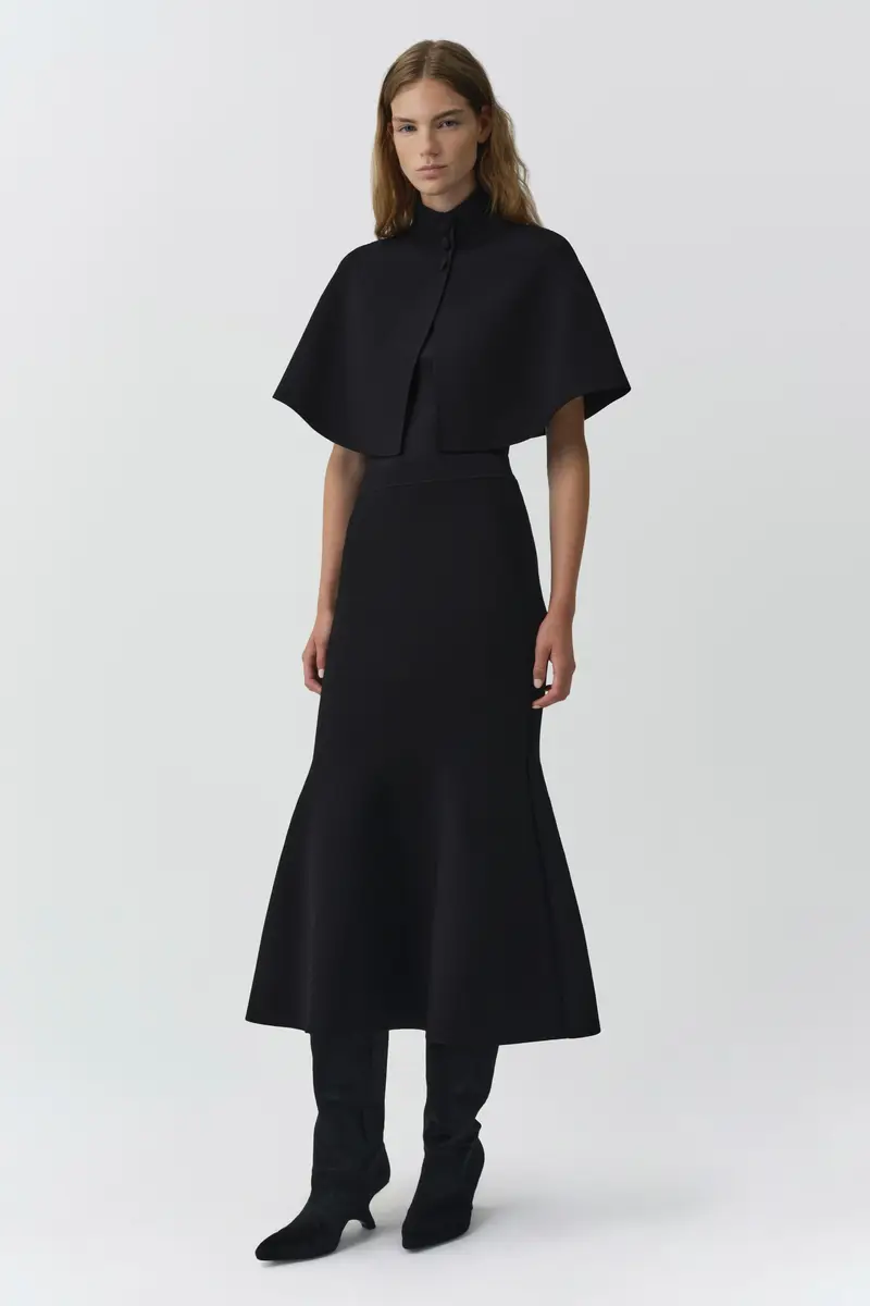 Simkhai Ellignton Compact Knit Cape | Thumbnail 4 Simkhai Ellignton Compact Knit Cape | Thumbnail 4