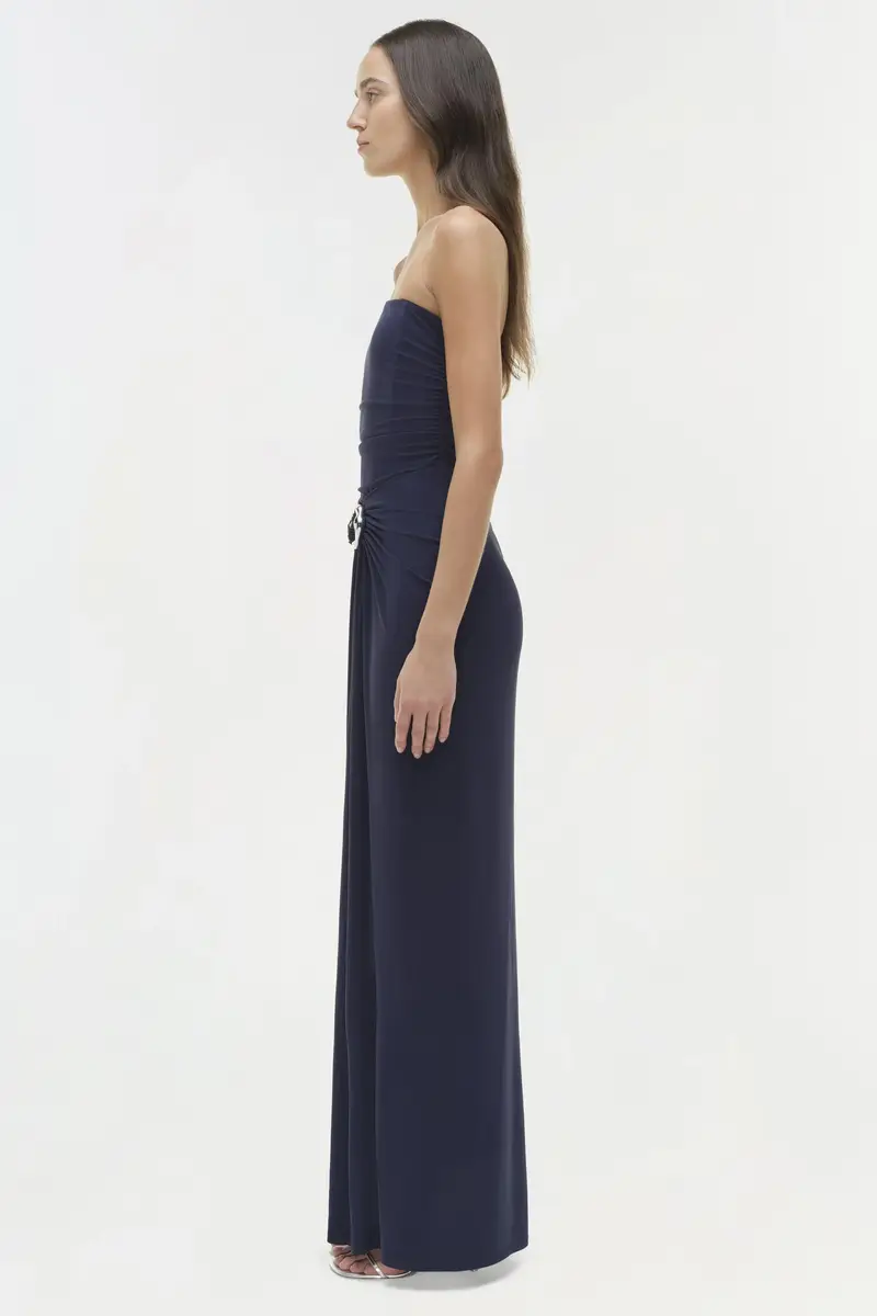 Simkhai Emma Jersey Strapless Gown | Thumbnail 4 Simkhai Emma Jersey Strapless Gown | Thumbnail 4