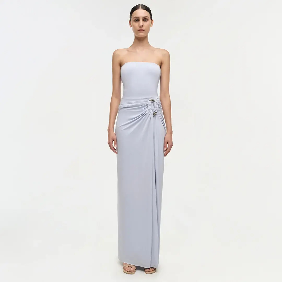 Simkhai Emma Strapless Jersey Gown | Thumbnail 7 Simkhai Emma Strapless Jersey Gown | Thumbnail 7