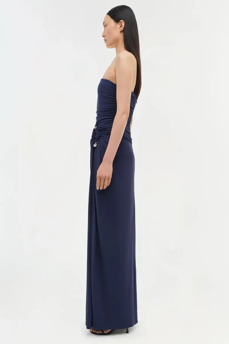 Simkhai Emma Strapless Jersey Gown | Thumbnail 4 Simkhai Emma Strapless Jersey Gown | Thumbnail 4