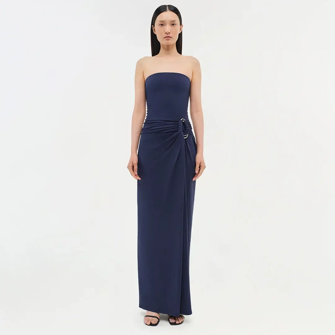 Simkhai Emma Strapless Jersey Gown | Thumbnail 8 Simkhai Emma Strapless Jersey Gown | Thumbnail 8