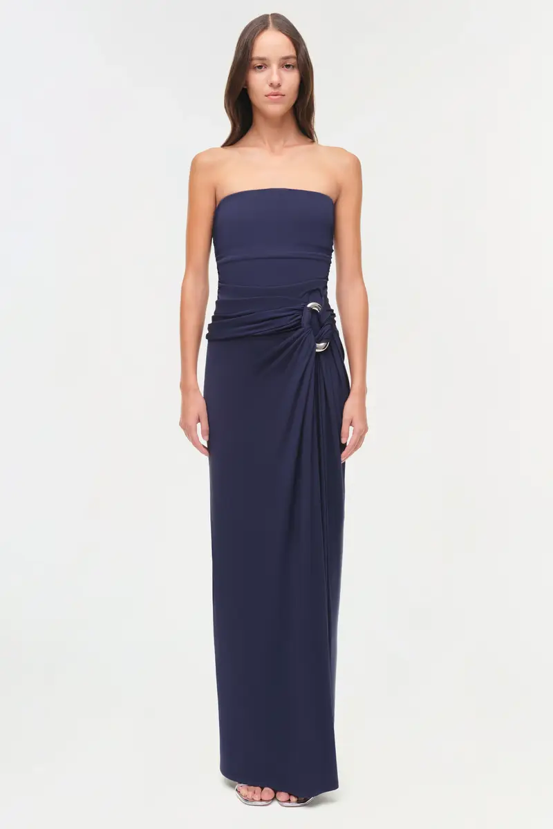 Simkhai Emma Strapless Jersey Gown | Thumbnail 6 Simkhai Emma Strapless Jersey Gown | Thumbnail 6