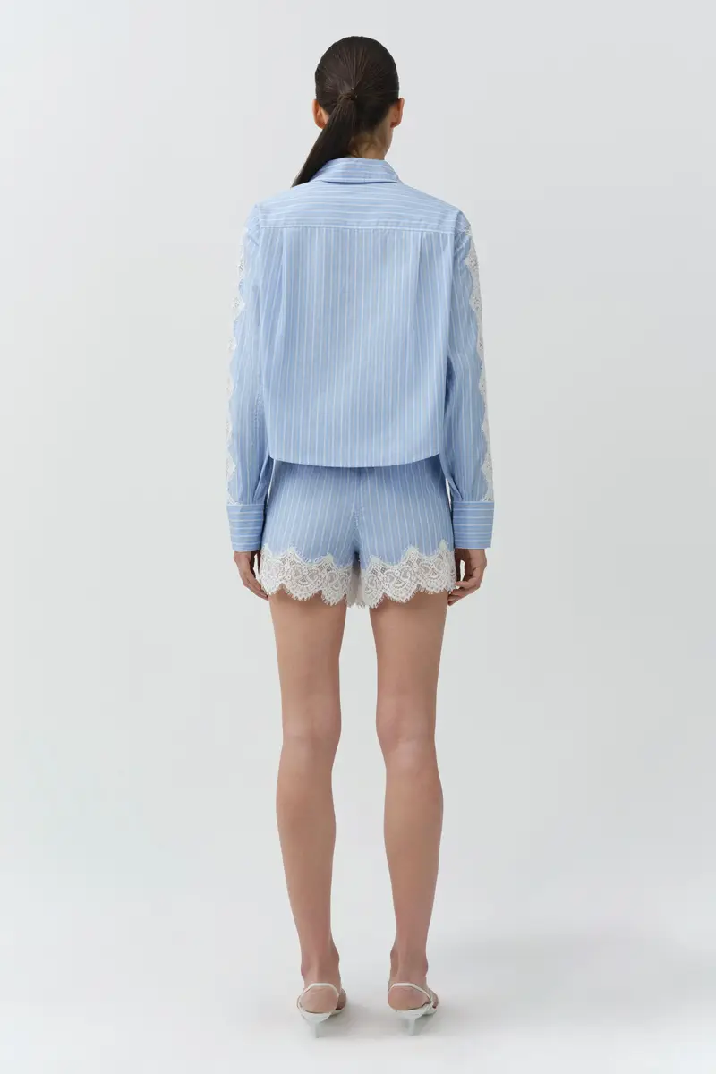 Simkhai Emmie Cotton Lace Shorts | Thumbnail 4 Simkhai Emmie Cotton Lace Shorts | Thumbnail 4