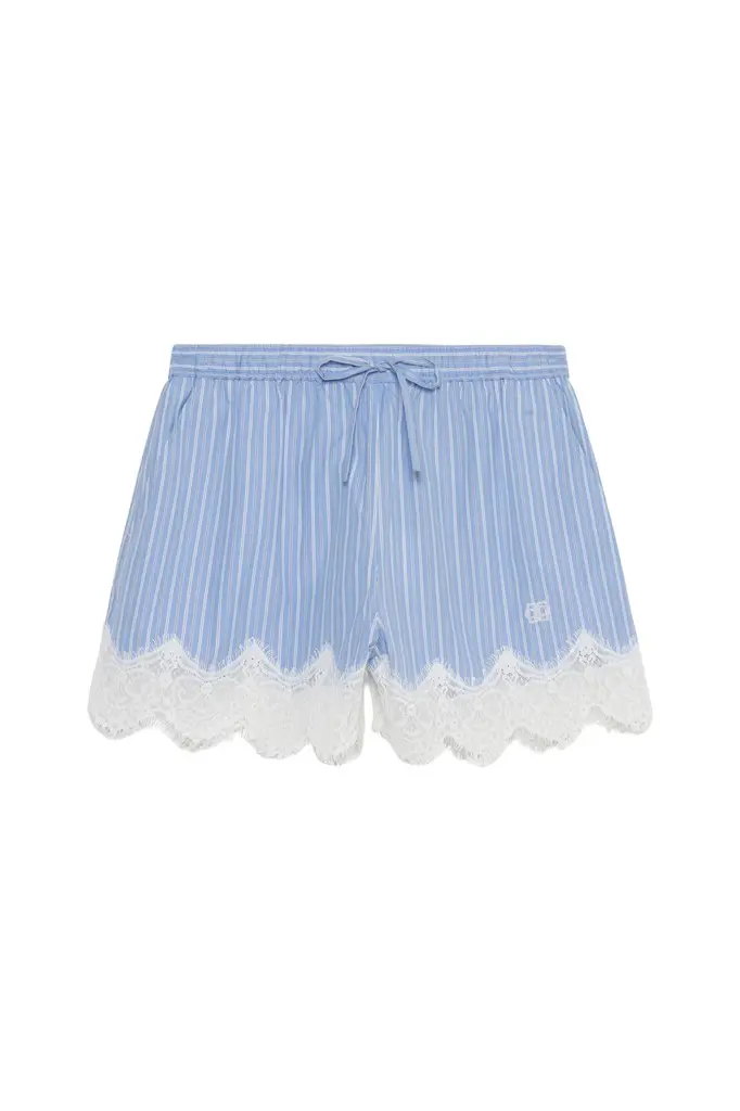 Emmie Cotton Lace Shorts