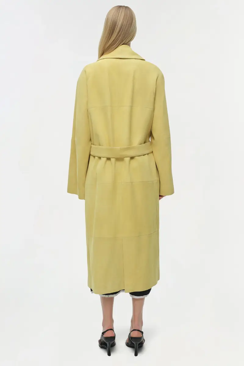 Simkhai Enola Suede Trench Coat | Thumbnail 5