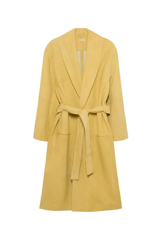 Simkhai Enola Suede Trench Coat