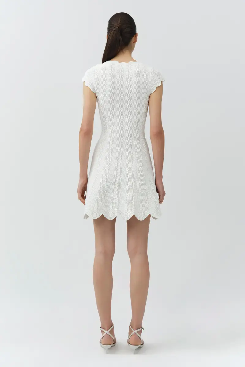Simkhai Evalynn Wavy Knit Mini Dress | Thumbnail 5 Simkhai Evalynn Wavy Knit Mini Dress | Thumbnail 5
