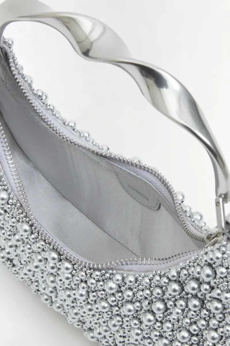 Simkhai Evelyn Beaded Crescent Bag | Thumbnail 4 Simkhai Evelyn Beaded Crescent Bag | Thumbnail 4