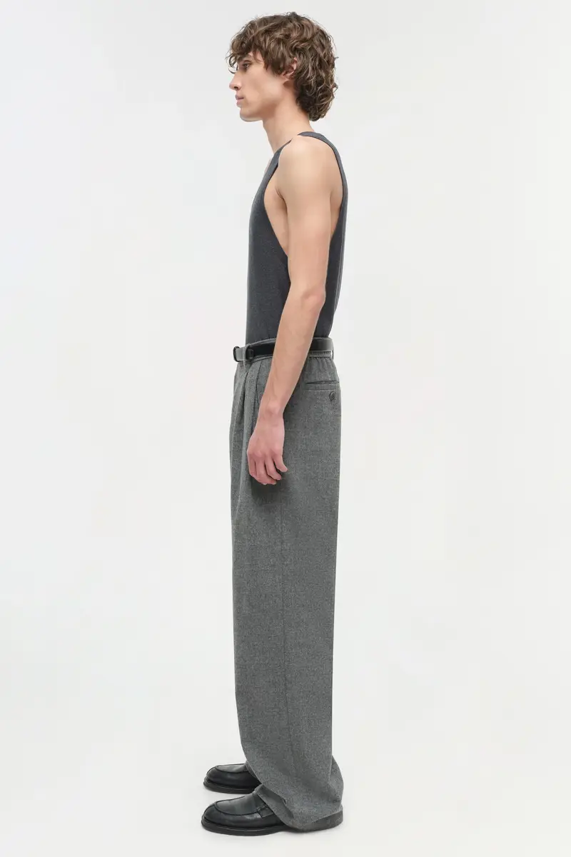 Simkhai Falcon Pleated Wide Leg Pants | Thumbnail 3