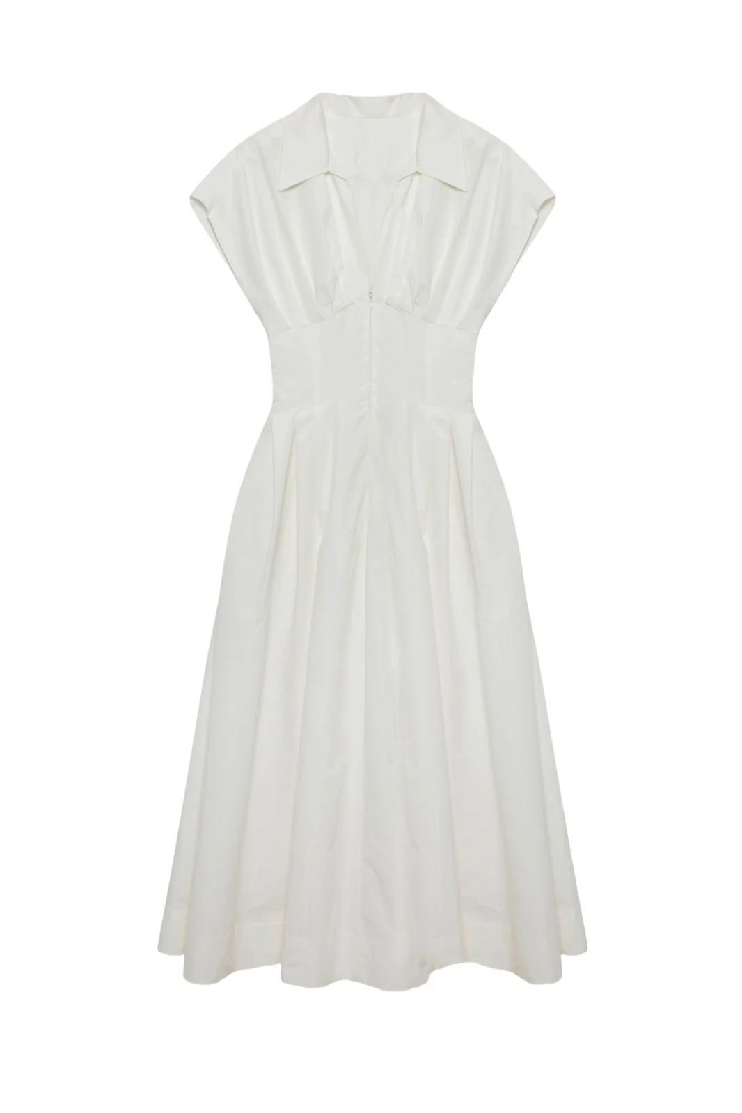 Farlow Cotton Faille Midi Dress Farlow Cotton Faille Midi Dress