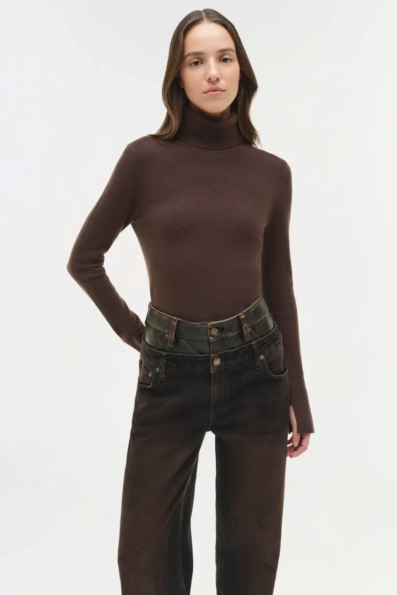 Simkhai Fenwick Cashmere Turtleneck | Thumbnail 3 Simkhai Fenwick Cashmere Turtleneck | Thumbnail 3