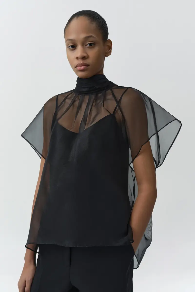 Simkhai Feyre Organza Top | Thumbnail 3