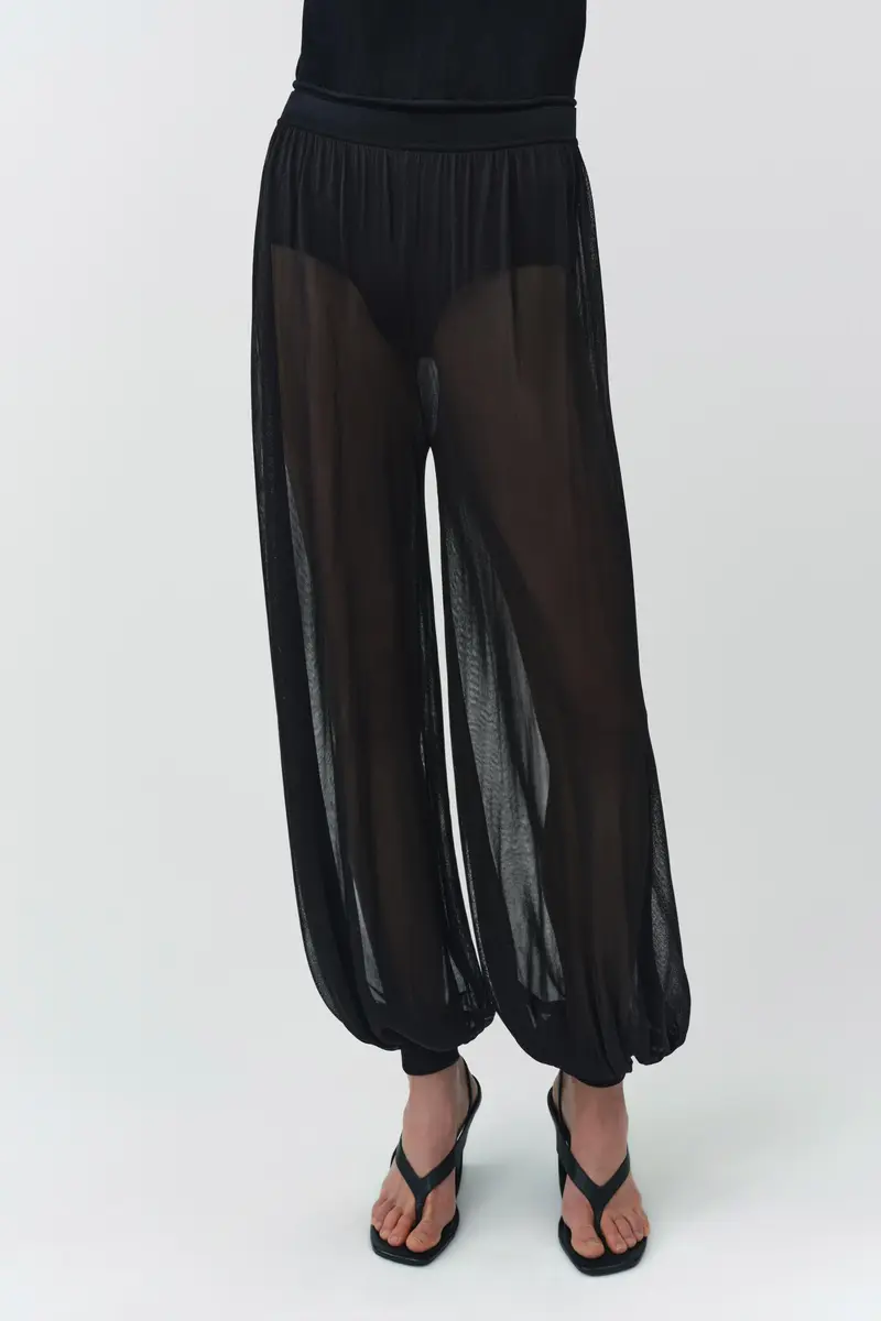 Simkhai Flora Sheer Knit Pant | Thumbnail 4 Simkhai Flora Sheer Knit Pant | Thumbnail 4