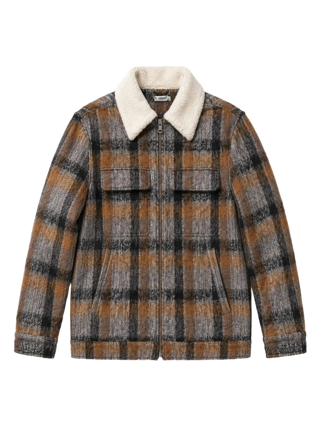 Simkhai Ford Plaid Trucker Jacket