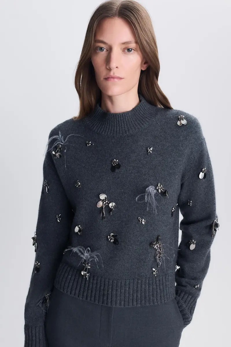 Simkhai Gabriette Embellished Sweater | Thumbnail 3 Simkhai Gabriette Embellished Sweater | Thumbnail 3