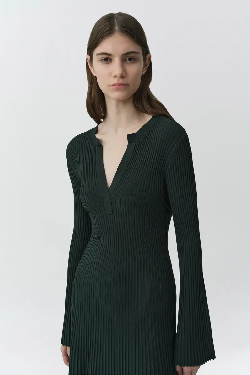 Simkhai Genna Compact Knit Midi Dress | Thumbnail 3 Simkhai Genna Compact Knit Midi Dress | Thumbnail 3
