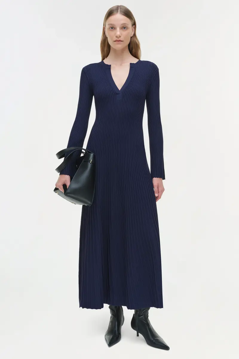 Simkhai Genna Knit Midi Dress | Thumbnail 2 Simkhai Genna Knit Midi Dress | Thumbnail 2