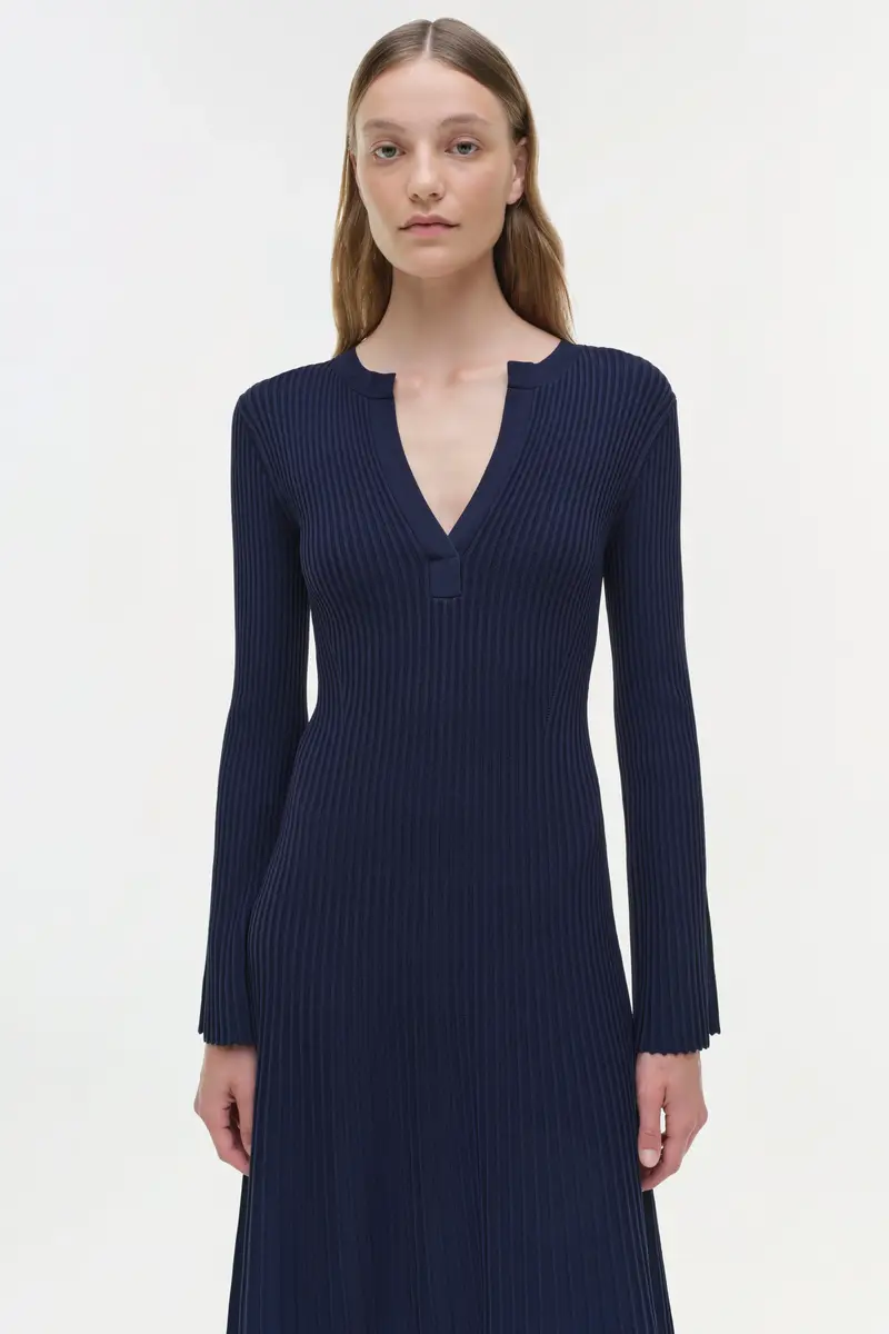 Simkhai Genna Knit Midi Dress | Thumbnail 3 Simkhai Genna Knit Midi Dress | Thumbnail 3
