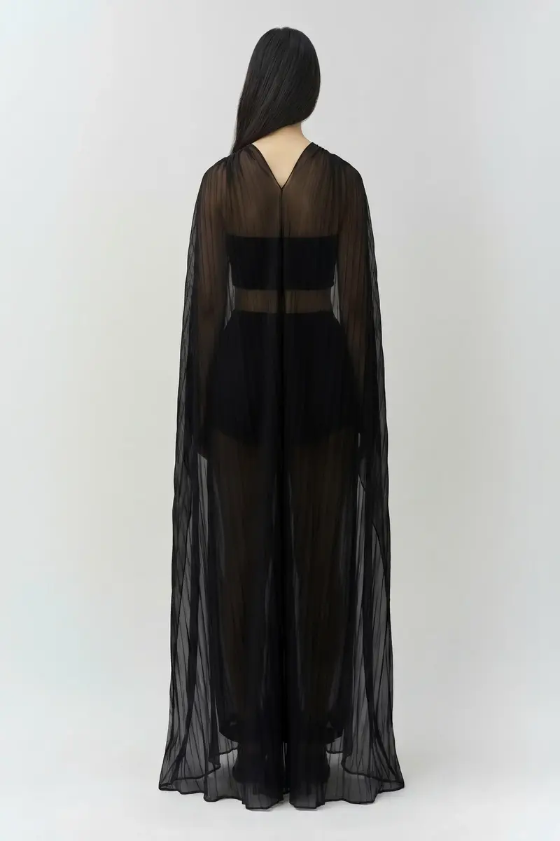 Simkhai Genoa Crinkle Jersey Cape | Thumbnail 5 Simkhai Genoa Crinkle Jersey Cape | Thumbnail 5