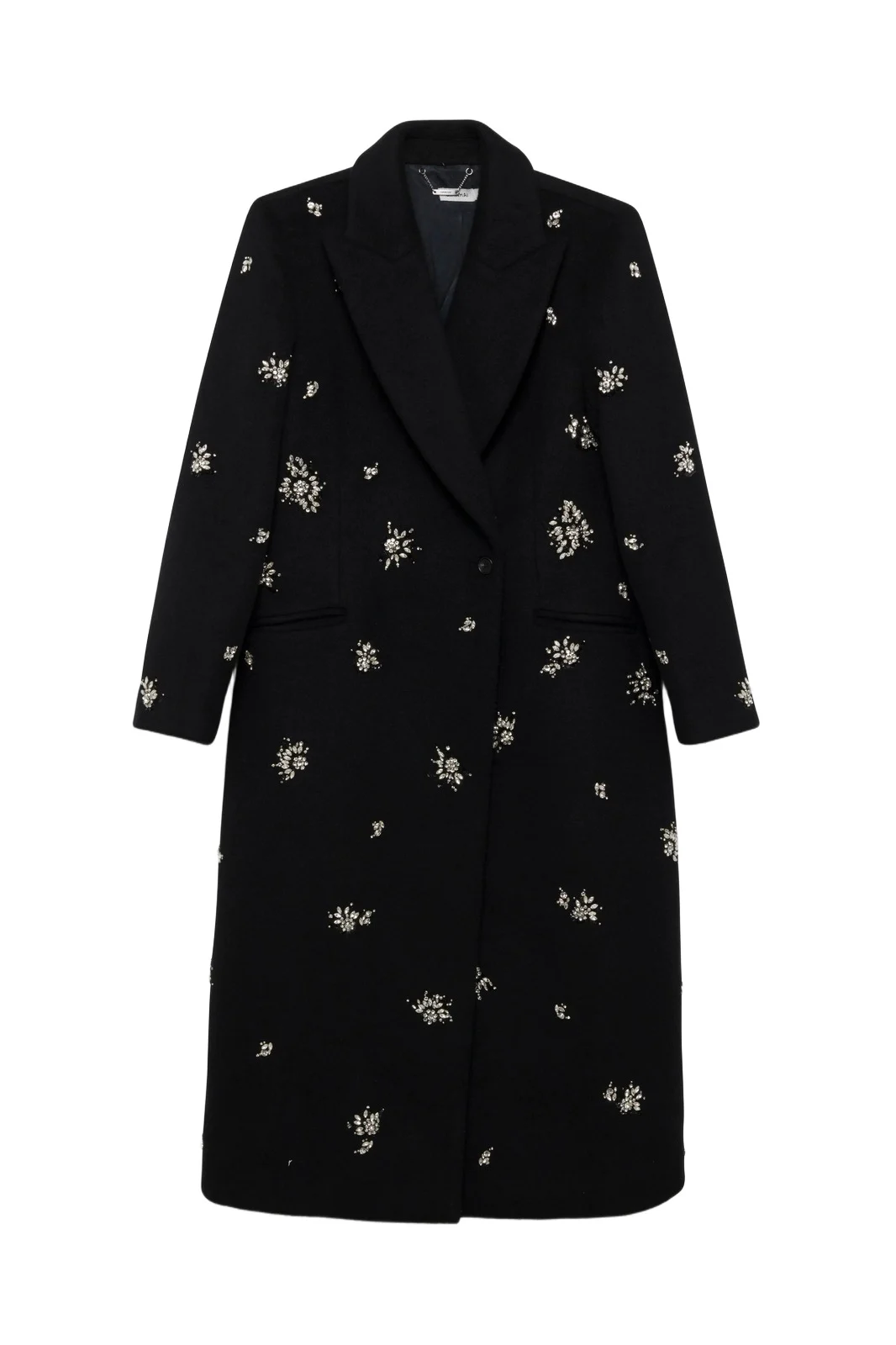Gianni Embellished Wool Coat Gianni Embellished Wool Coat