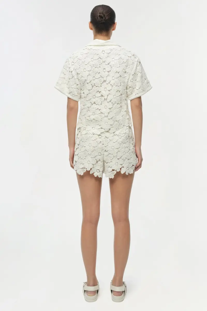 Simkhai Glenn Lace Camp Shirt | Thumbnail 5 Simkhai Glenn Lace Camp Shirt | Thumbnail 5