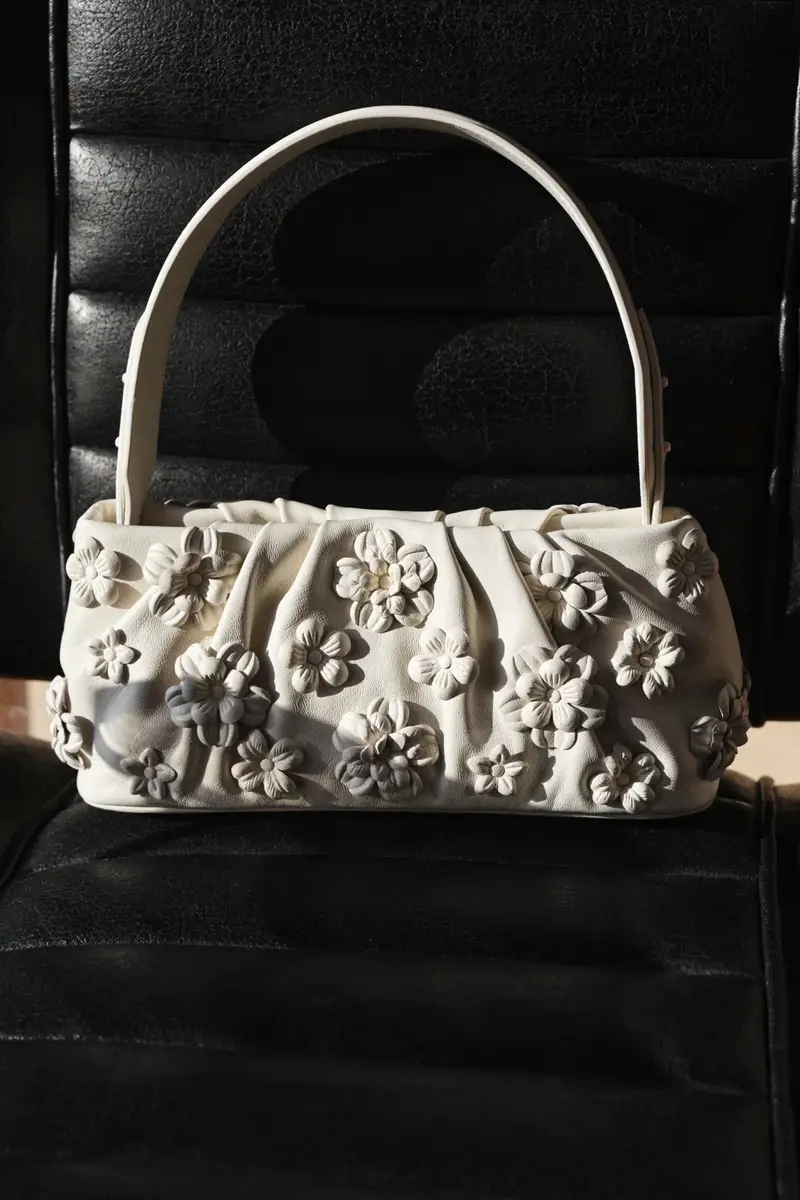 Simkhai Harlow Leather Flower Shoulder Bag | Thumbnail 2 Simkhai Harlow Leather Flower Shoulder Bag | Thumbnail 2