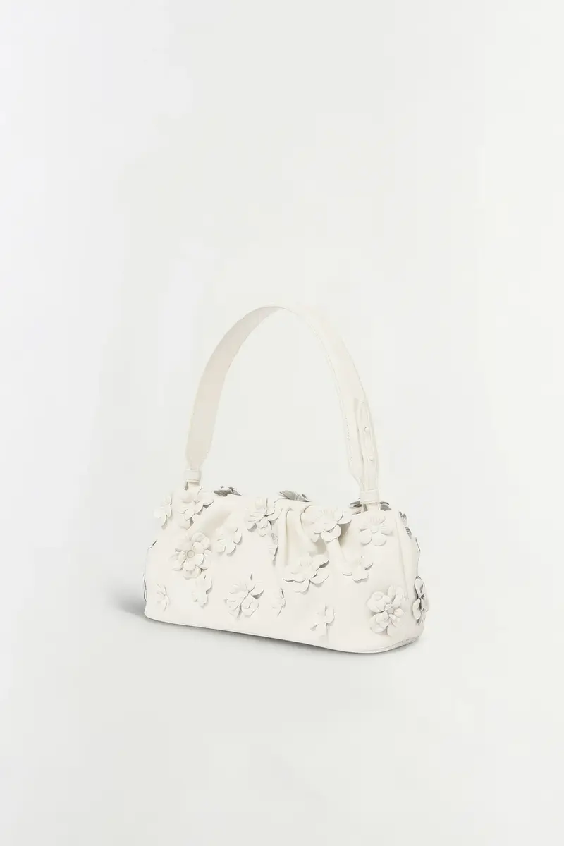 Simkhai Harlow Leather Flower Shoulder Bag | Thumbnail 3 Simkhai Harlow Leather Flower Shoulder Bag | Thumbnail 3