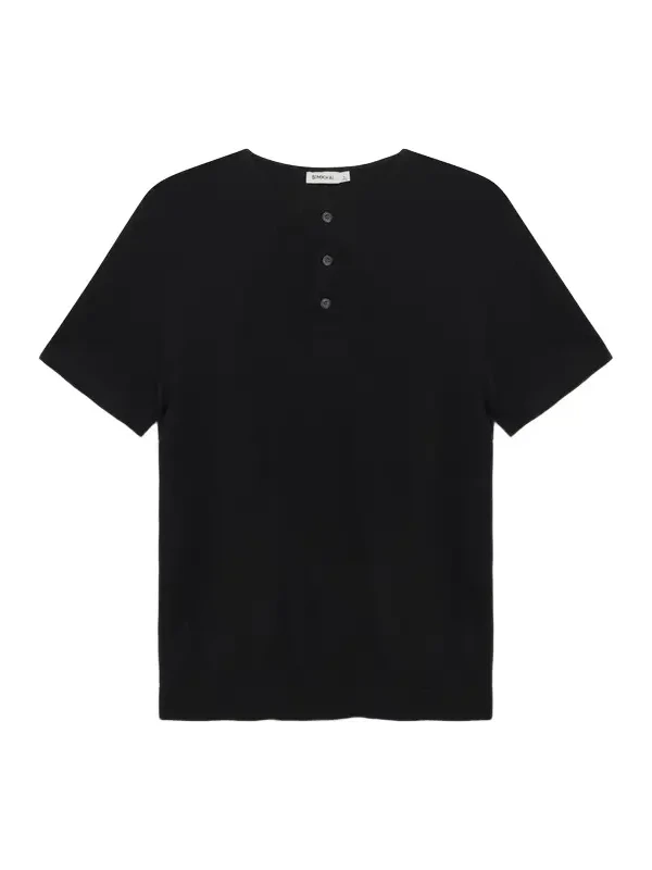 Hayes Silk Linen Henley Hayes Silk Linen Henley