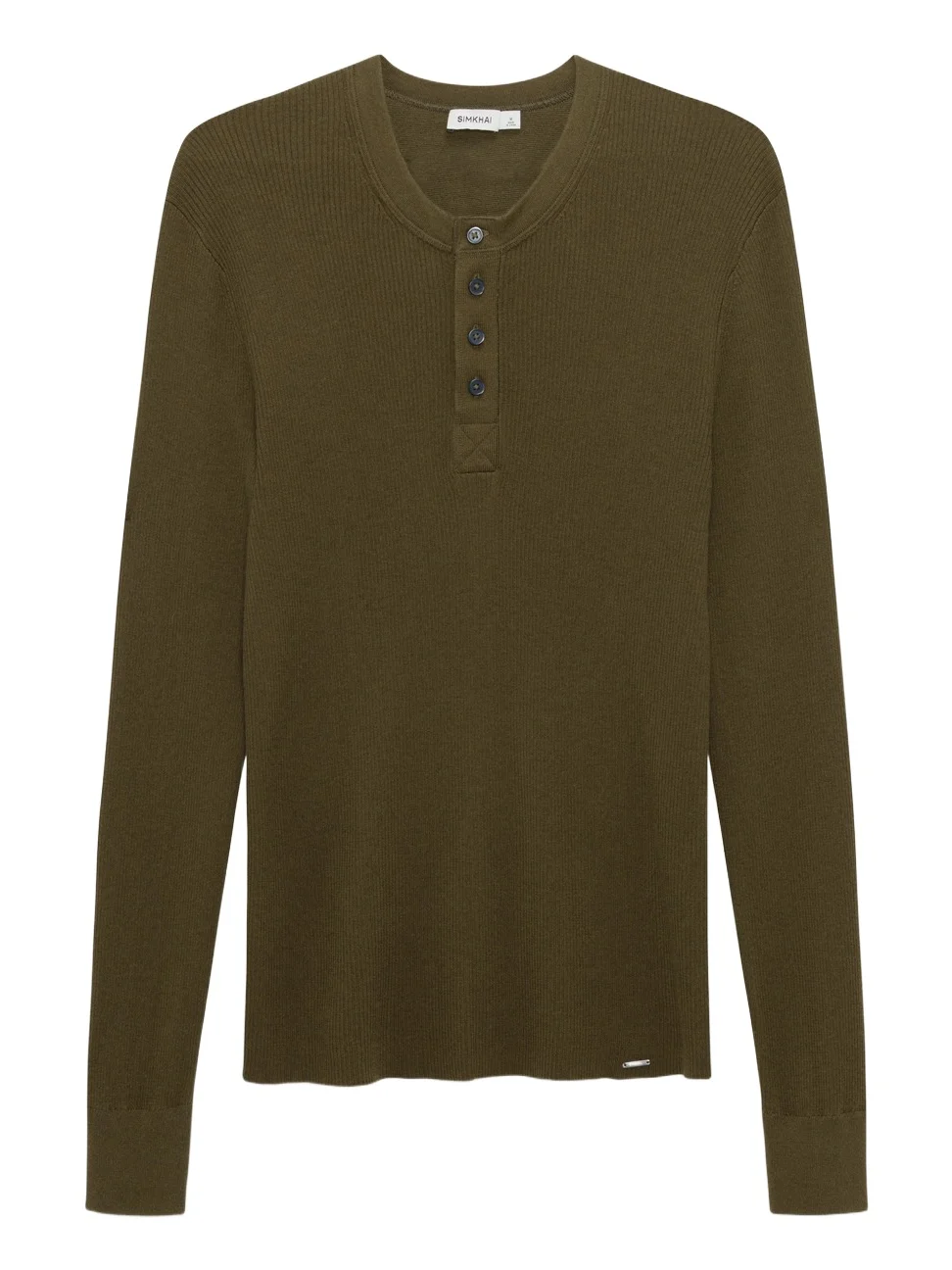 Hezekiah Silk Cashmere Henley Hezekiah Silk Cashmere Henley