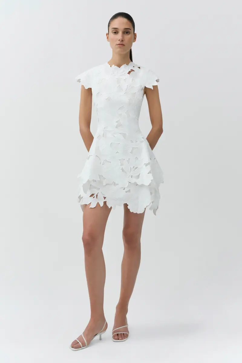 Simkhai Holloway Embroidered Mini Dress | Thumbnail 3 Simkhai Holloway Embroidered Mini Dress | Thumbnail 3